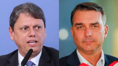 Tarcísio cobra explicações de Flávio Bolsonaro após STF liberar provas à PF
